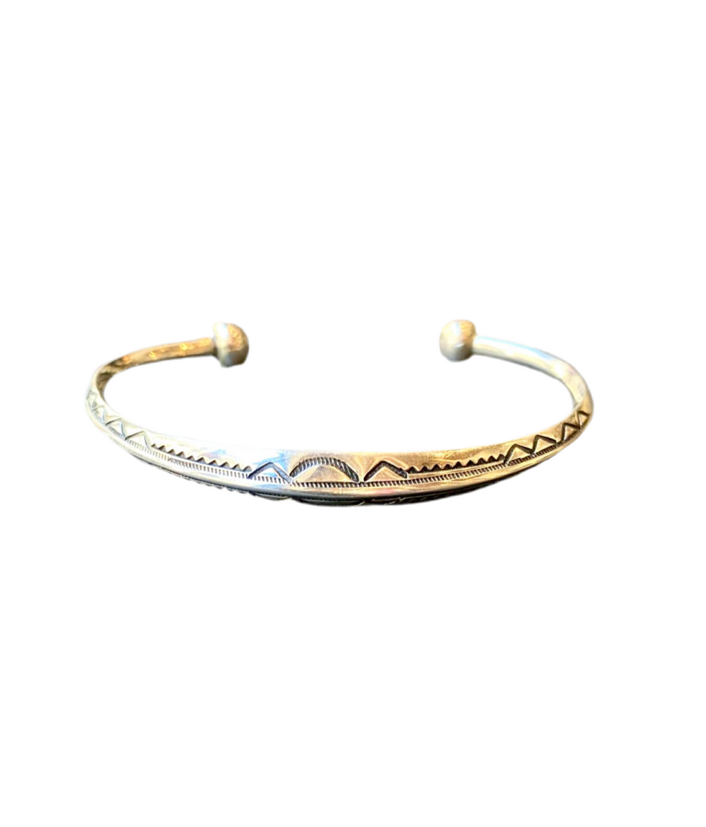 Bracelet en argent du Nigéria - 7