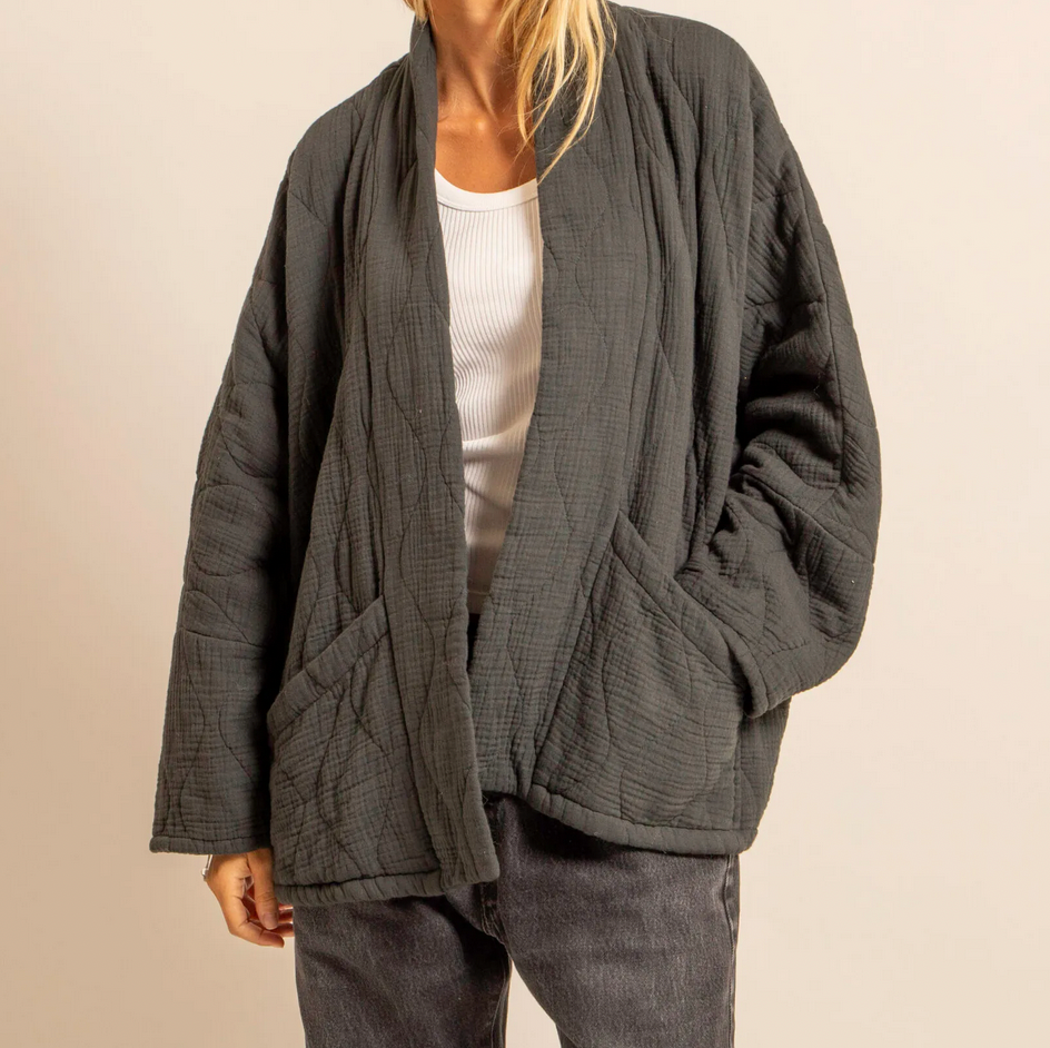 AOKYANOS - Veste Chicago Anthracite