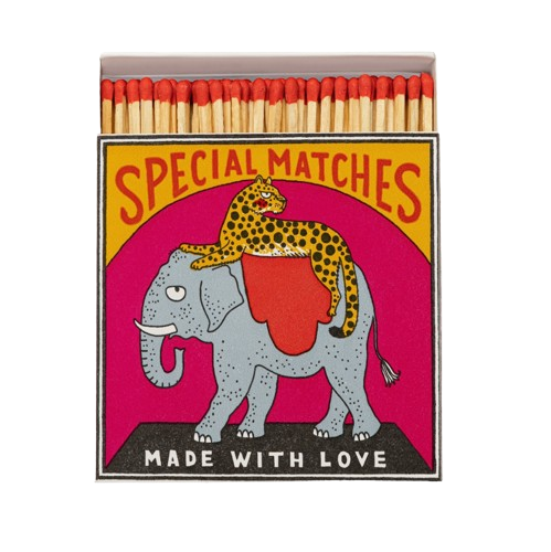 ARCHIVIST - Boîte d'allumettes Elephant and Cheetah