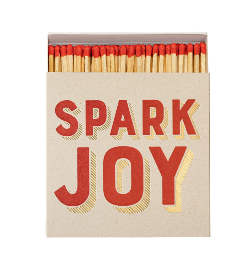 ARCHIVIST - Boîte d'allumettes Spark Joy