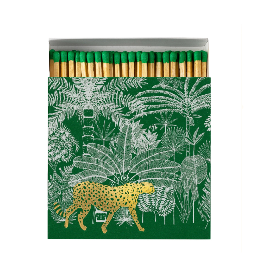 ARCHIVIST - Boîte d'allumettes Green Cheetah