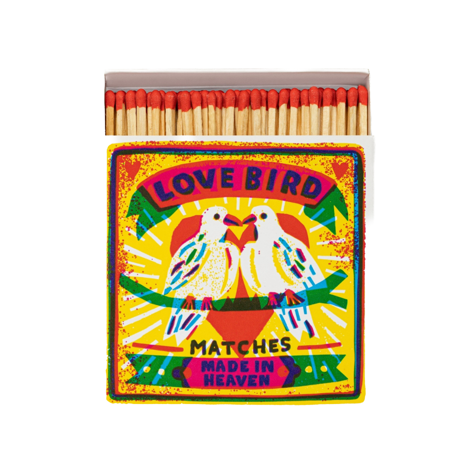 ARCHIVIST - Boîte d'allumettes Love Birds