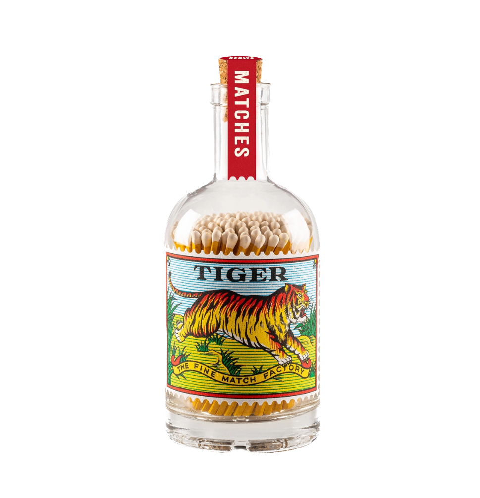 ARCHIVIST - Bouteille d'allumettes The Tiger