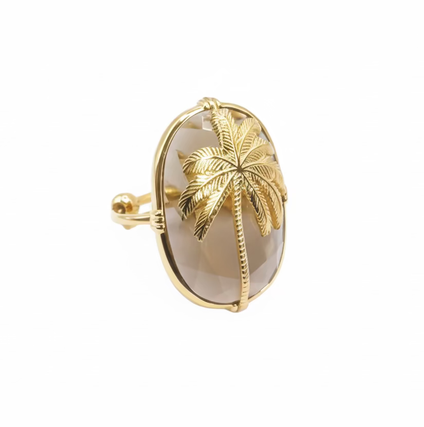 Bague Palmier - Plusieurs Coloris – AU FIL DE LO | George Genève