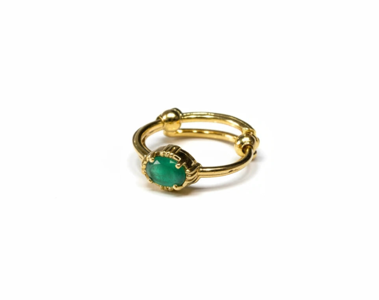 Bague Mini Ovale - Plusieurs Coloris – vue 14 – AU FIL DE LO | George Genève