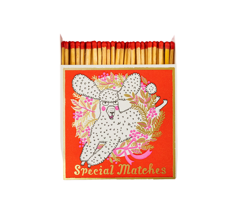 ARCHIVIST - Boîte d'allumettes Christmat Poodle