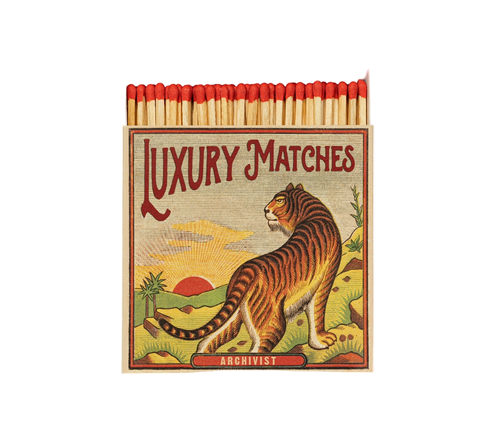 ARCHIVIST - Boîte d'allumettes Sunrise Tiger