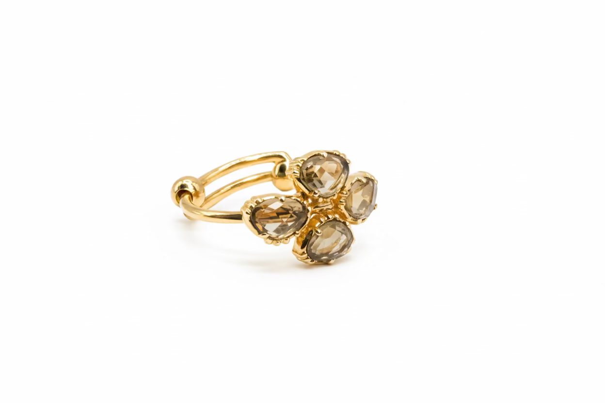 Bague Trèfle – AU FIL DE LO | George Genève