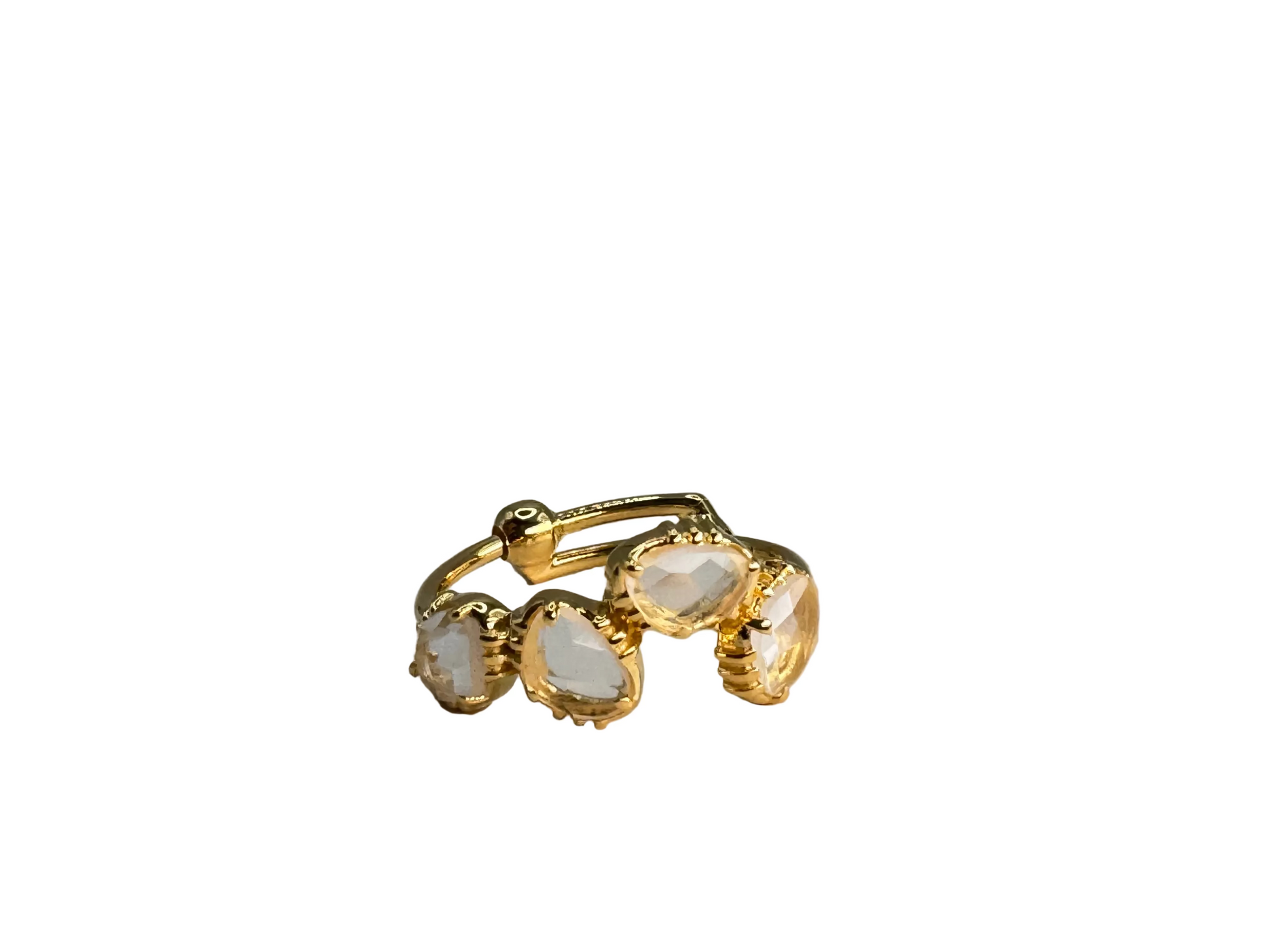 Bague 4 Mini Pierres – vue 2 – AU FIL DE LO | George Genève