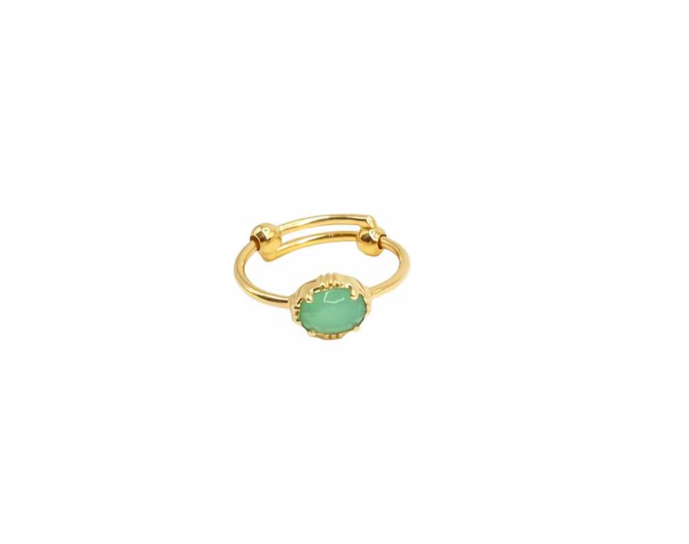 Bague Mini Ovale - Plusieurs Coloris – vue 10 – AU FIL DE LO | George Genève
