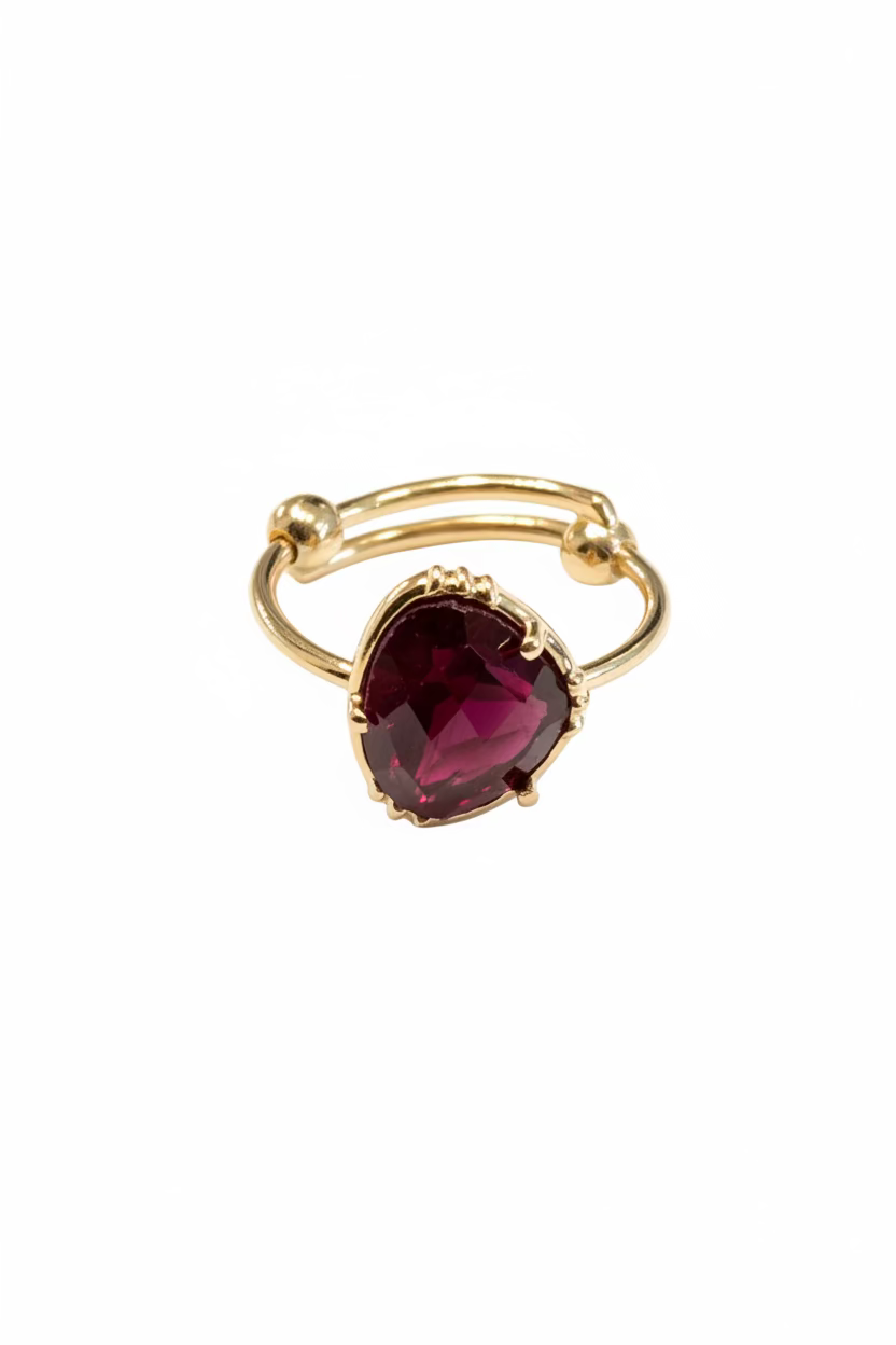 Bague Galet Moyen – vue 5 – AU FIL DE LO | George Genève