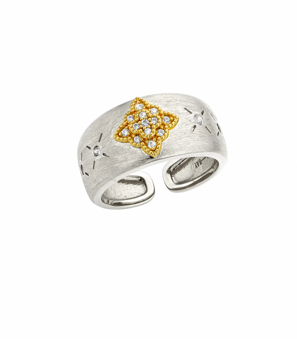 Bague Mira Cuff Silver – MYA BAY | George Genève