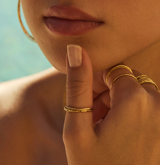 BDM STUDIO - Bague Croisée Icône