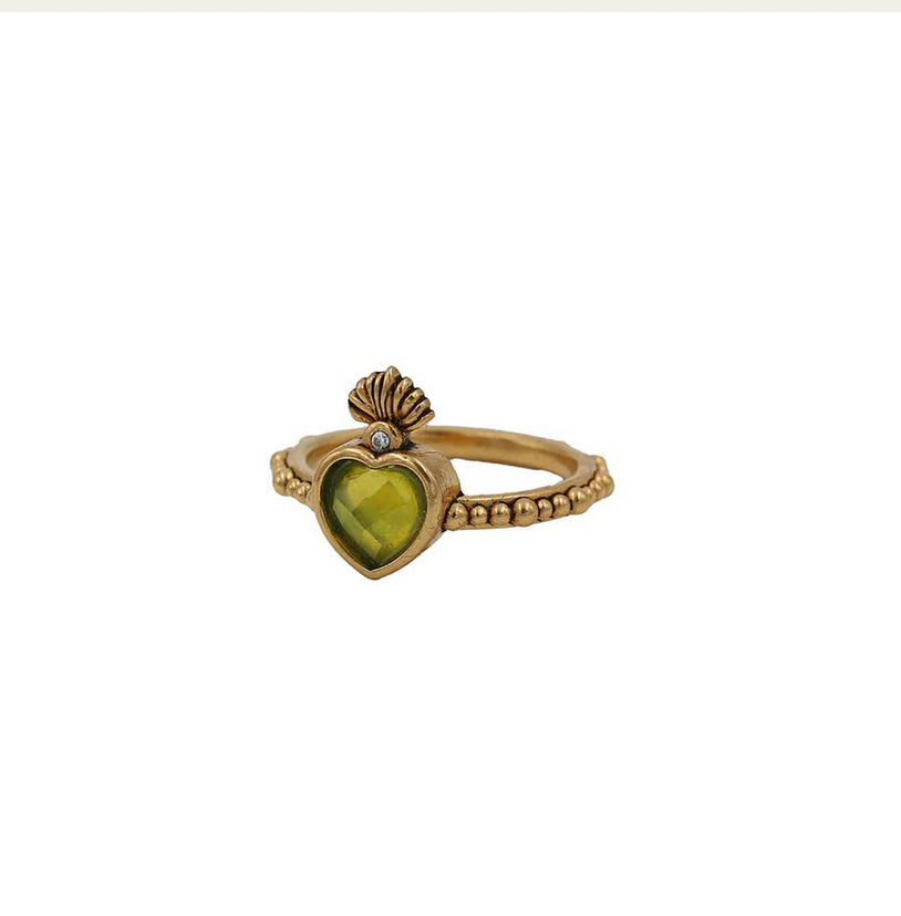 Bague Sacha Coeur Flamme – LA2L | George Genève