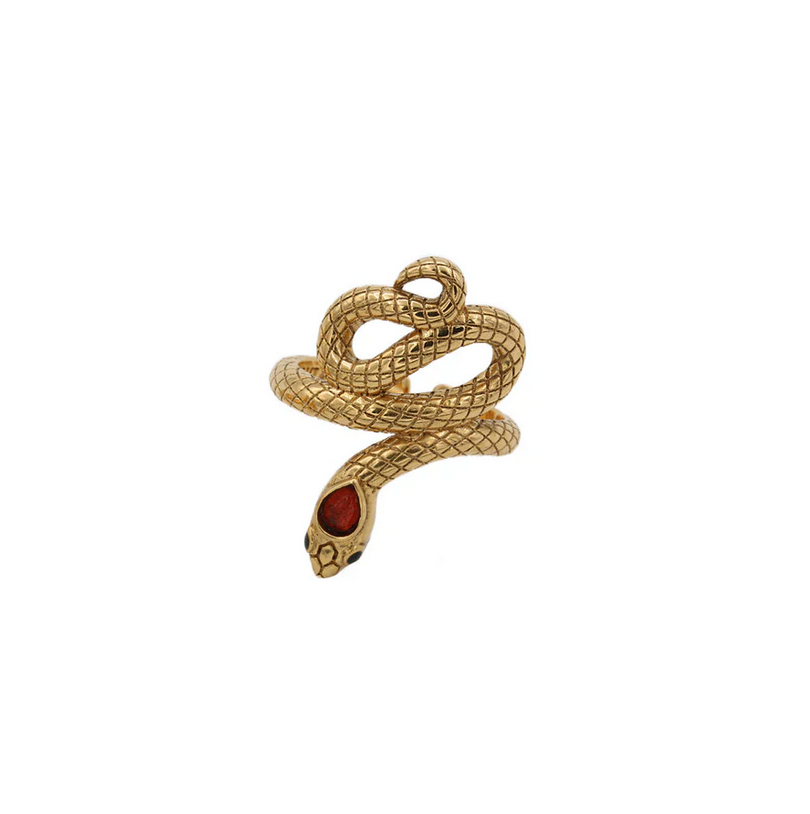 Bague Sissi Serpent Pierre – vue 2 – LA2L | George Genève