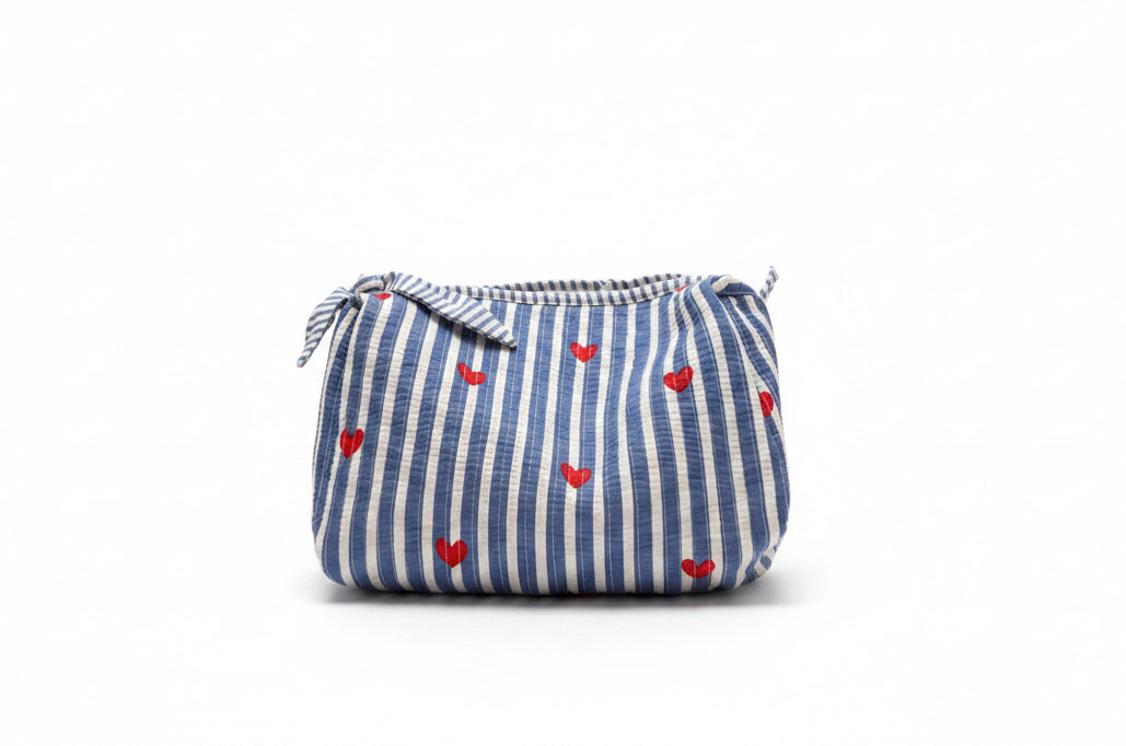 BE MY VALENTINE - 100% Cotton Pouch L