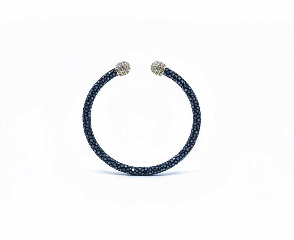 Bracelet Iman - Noir – SHAN SHAN | George Genève