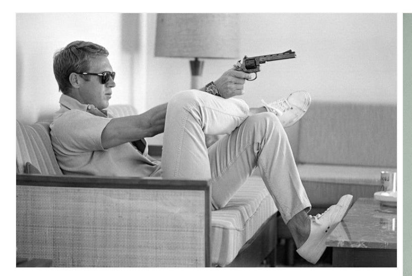 BLUE SHAKER - Steve McQueen