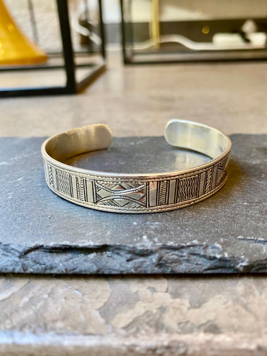 Bracelet en argent du Nigéria - 1