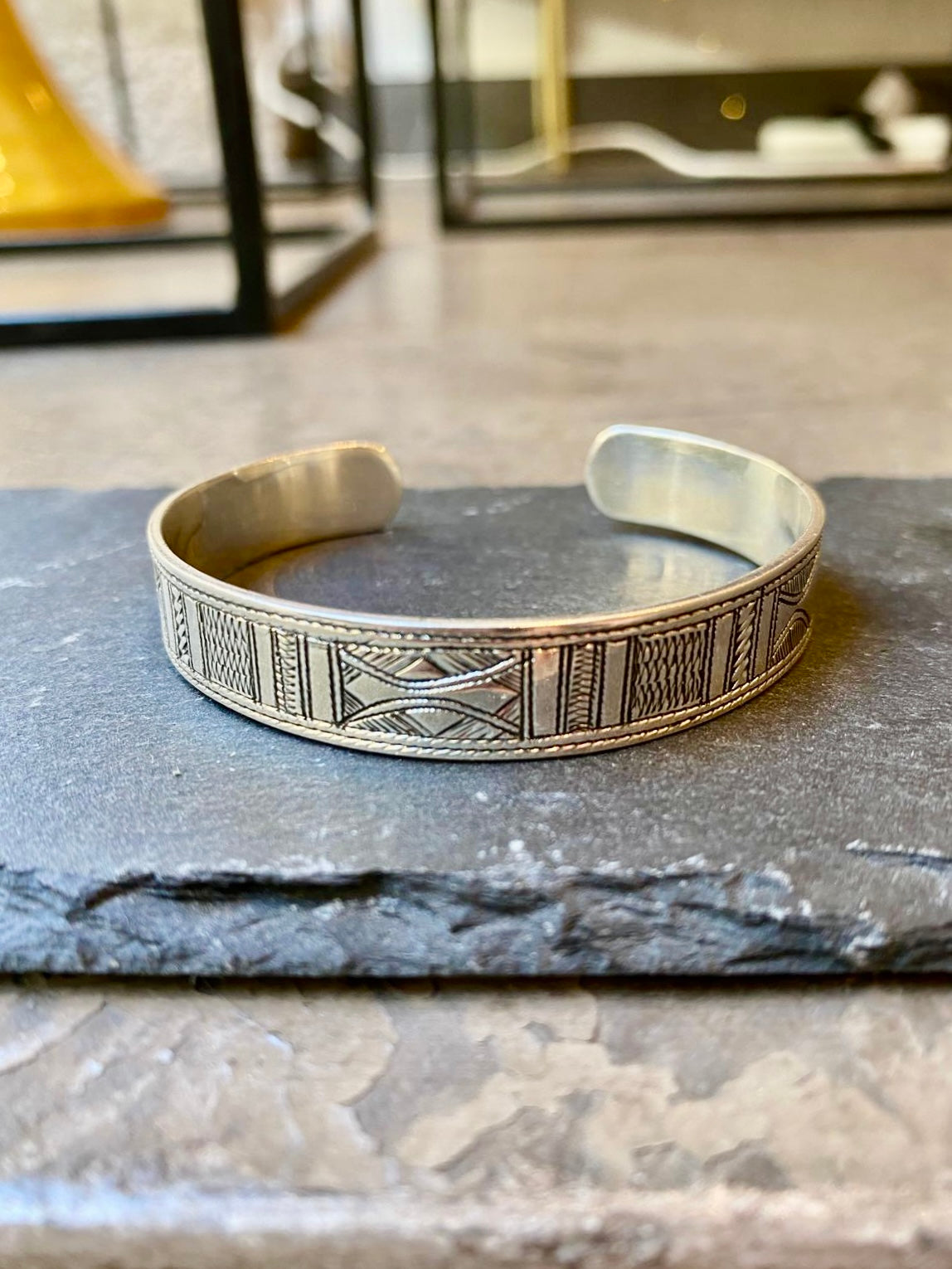 Bracelet en argent du Nigéria - 1