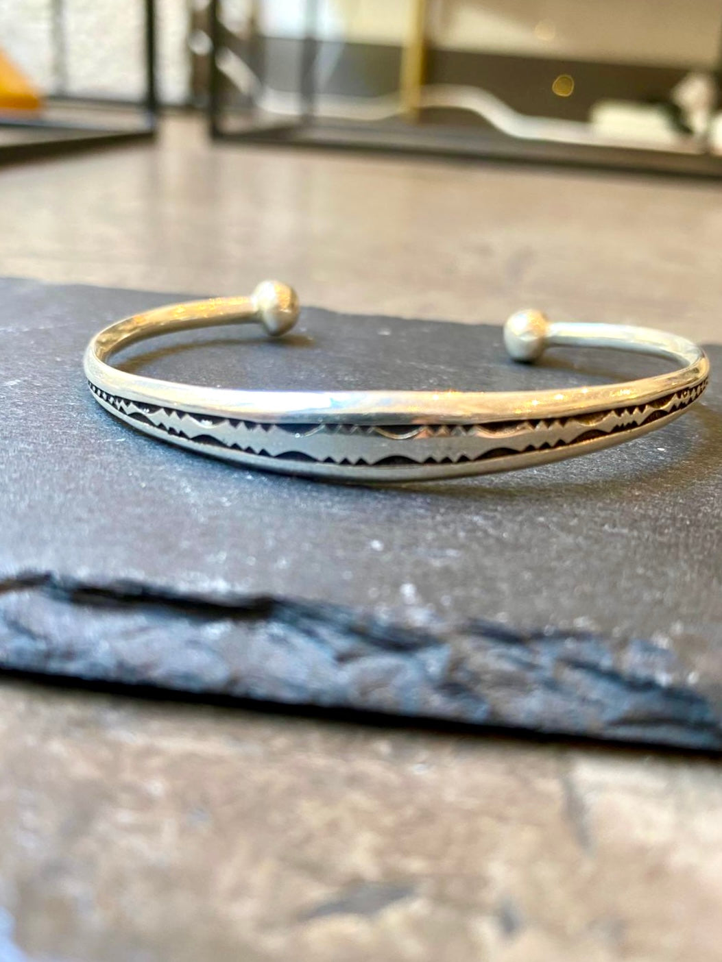 Bracelet en argent du Nigéria - 4