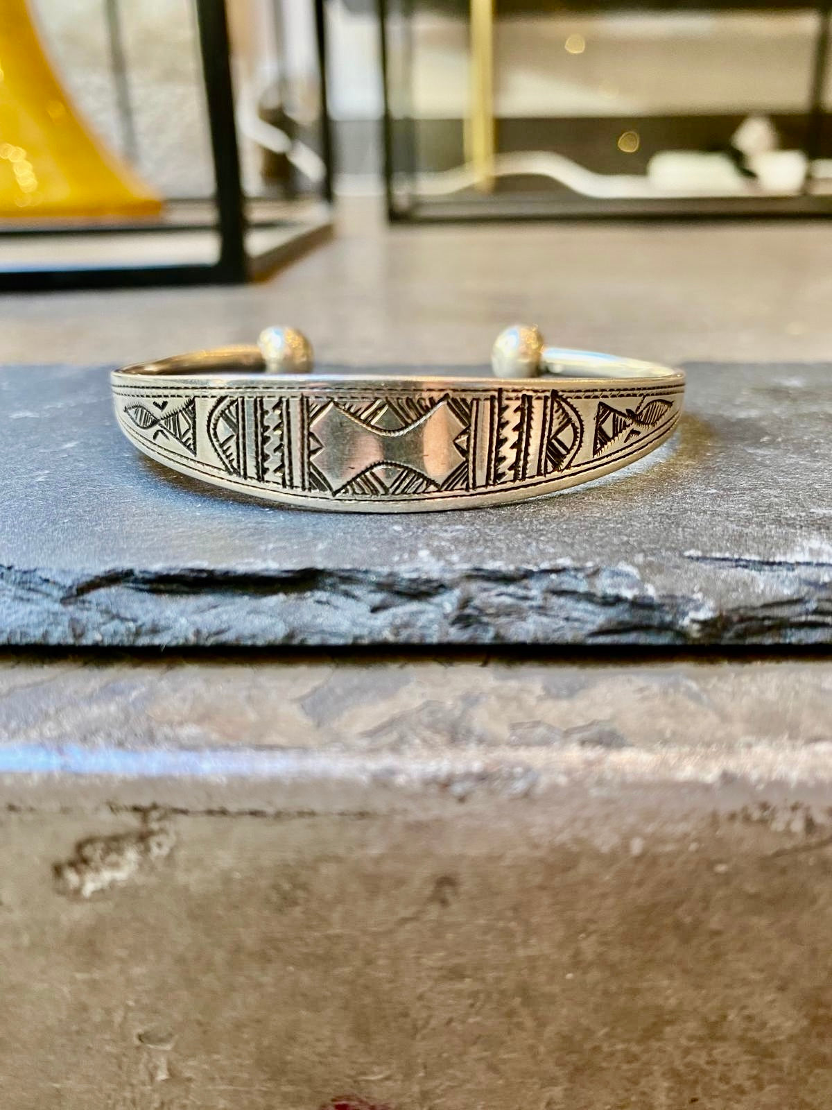 Bracelet en argent du Nigéria - 6