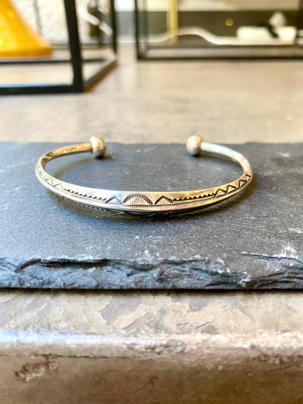Bracelet en argent du Nigéria - 7