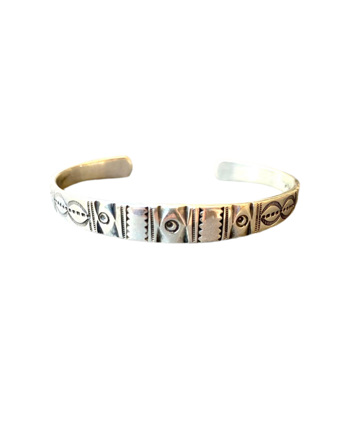 Bracelet en argent du Nigéria - 5