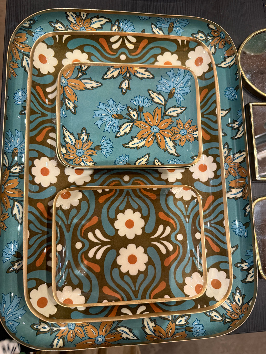 BONHEUR DU JOUR - Plateau Aperol Gypsies Kaki