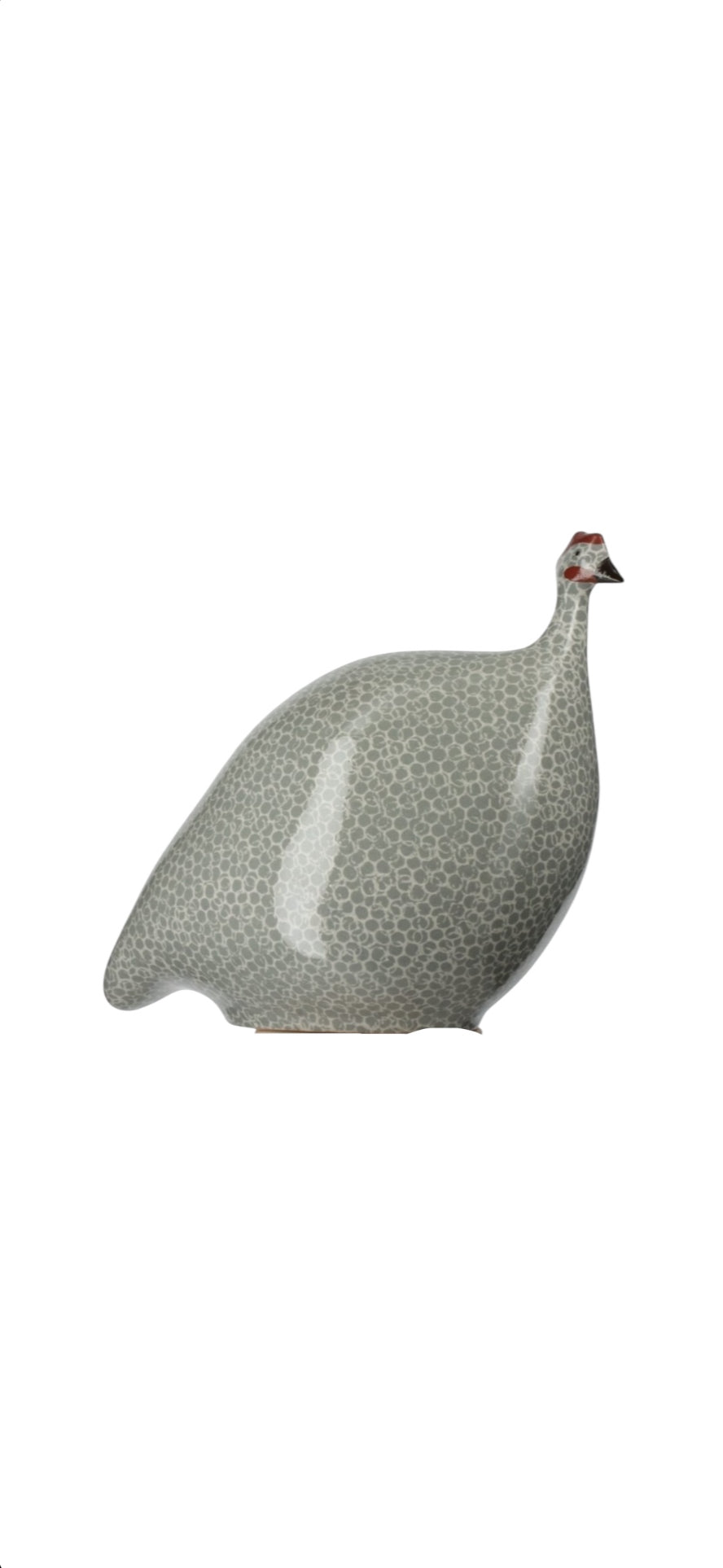CERAMIQUES DE LUSSAN - Pintade bleu polaire moucheté blanc