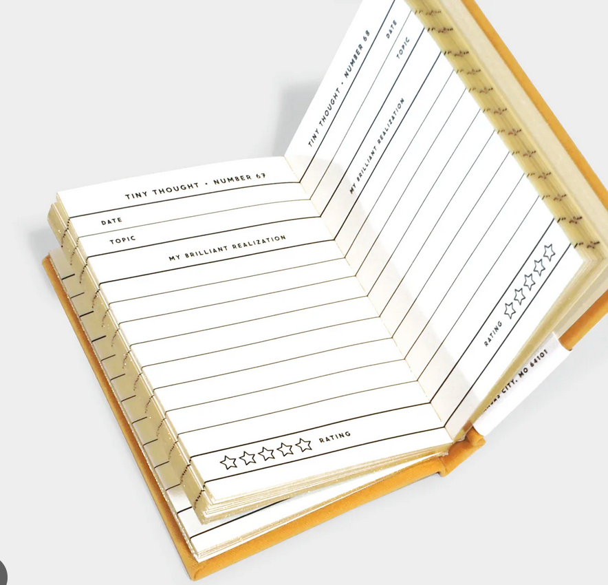 Carnet Tiny Diary For Thoughts