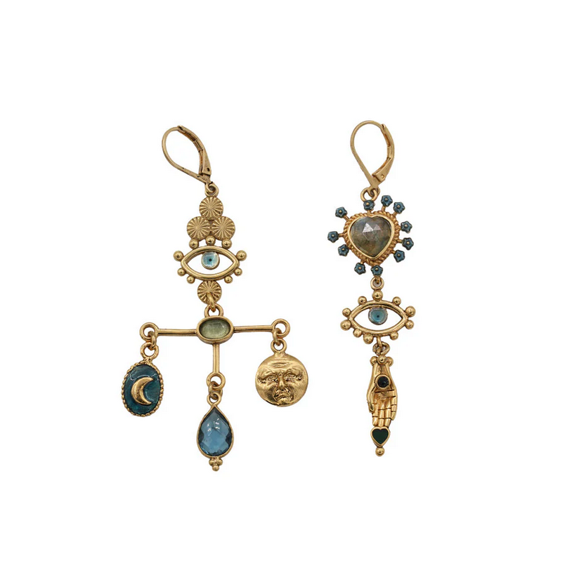 LA2L - Boucles d’oreilles Sacha Asymétriques