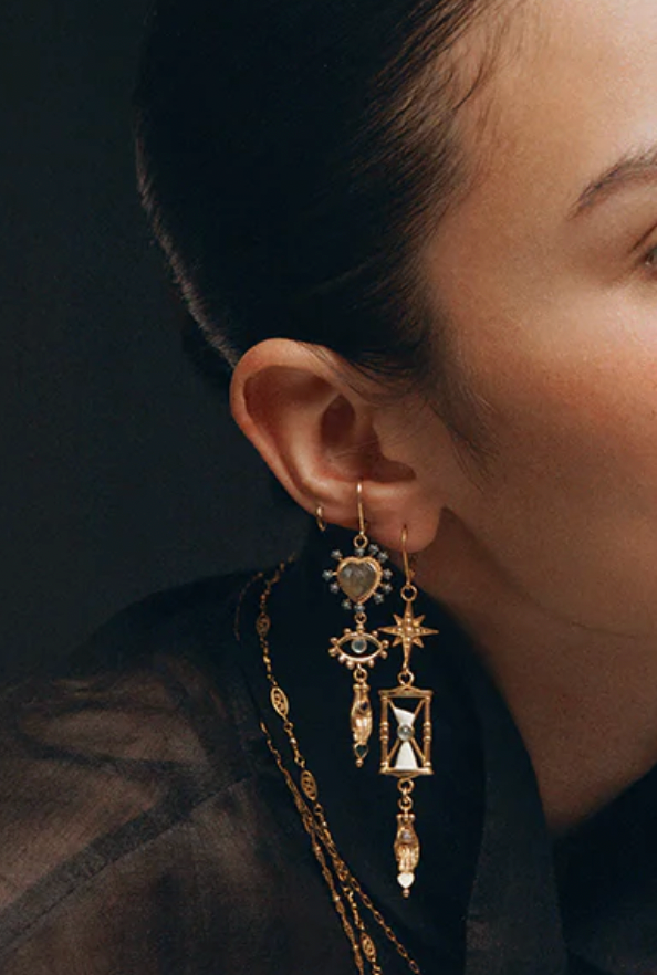 LA2L - Boucles d’oreilles Sacha Asymétriques