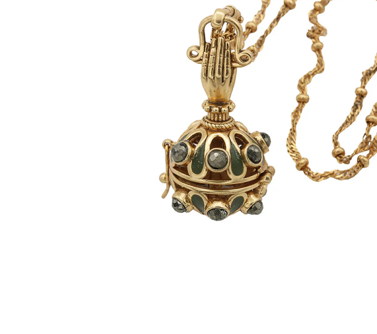 LA2L - Collier Cage Boule