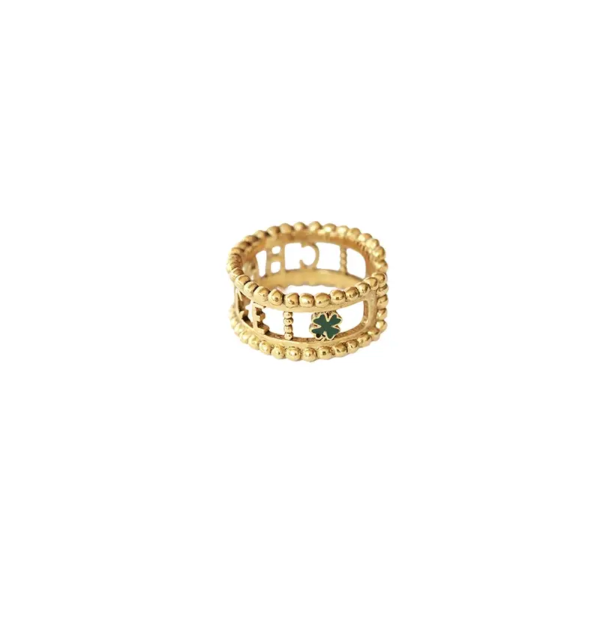LA2L - Bague Sacha Message CHANCE