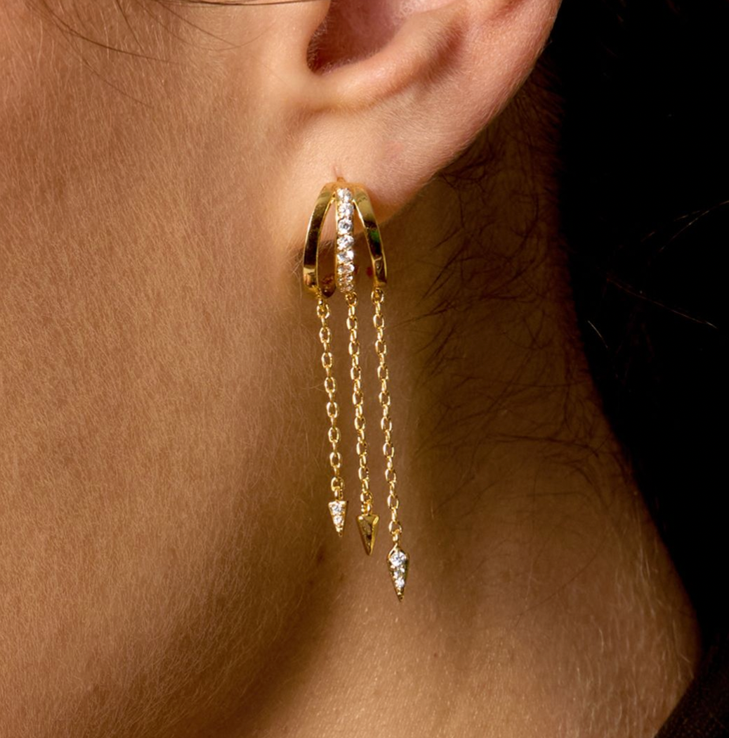 MYA BAY  - Boucles d'oreilles River