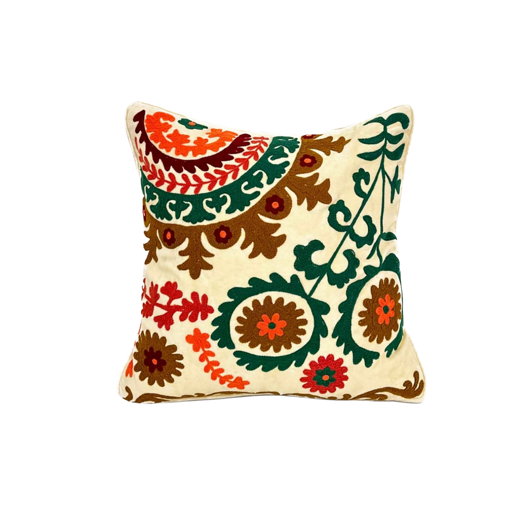 JAMINI - Coussin Rana Ecru