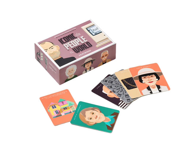 PRINTWORKS - Jeu Memory Iconic People