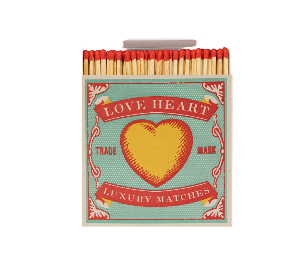 ARCHIVIST - Boîte d'allumettes Love Heart