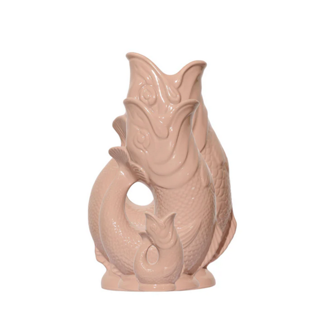 GLUCKIGLUCK - Gluggle Jug Beige Rosé (2 tailles)