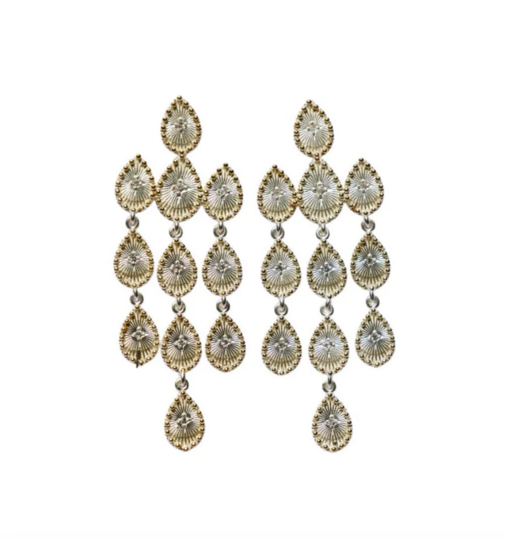 DIAPERIS - Boucles d'oreilles Nesis argent