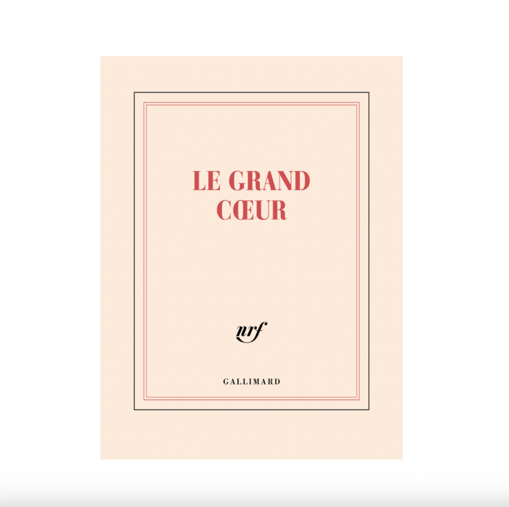 GALLIMARD - Carnet - Le Grand Coeur