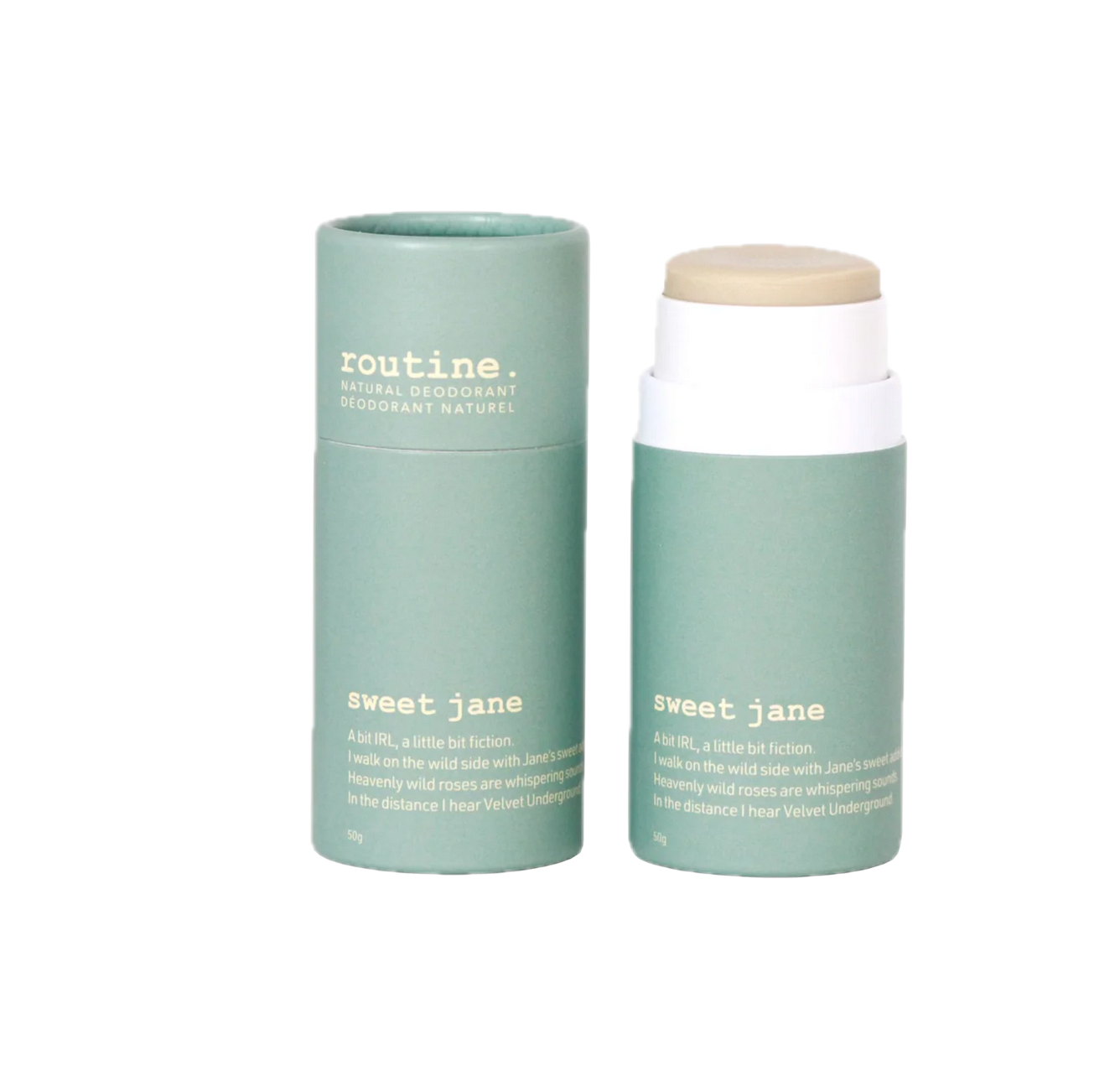 Déodorant stick Sweet Jane – vue 2 – ROUTINE | George Genève