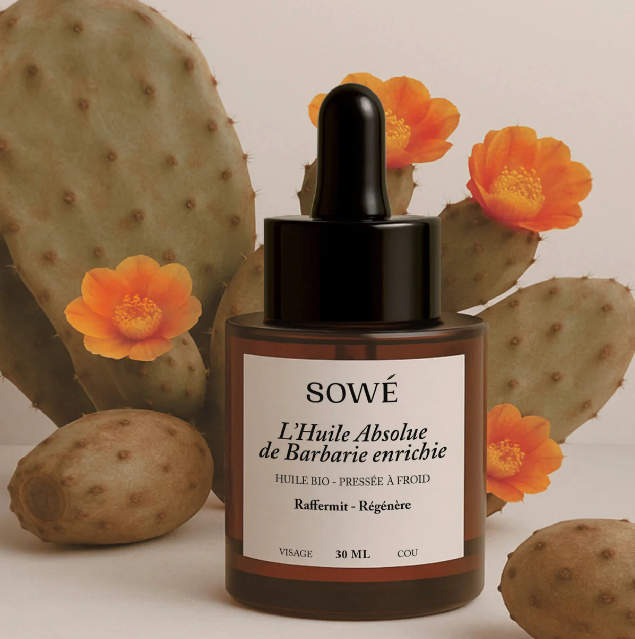 SOWE - Huile Absolue de Figue de Barbarie Enrichie