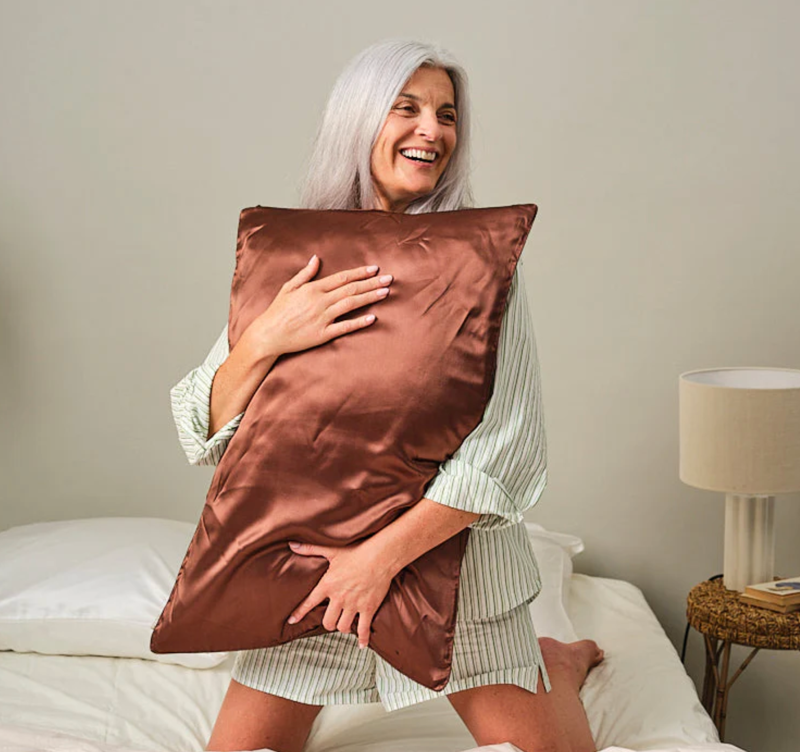 EMILY'S PILLOW - Silk pillowcase 50x70 (various colours)