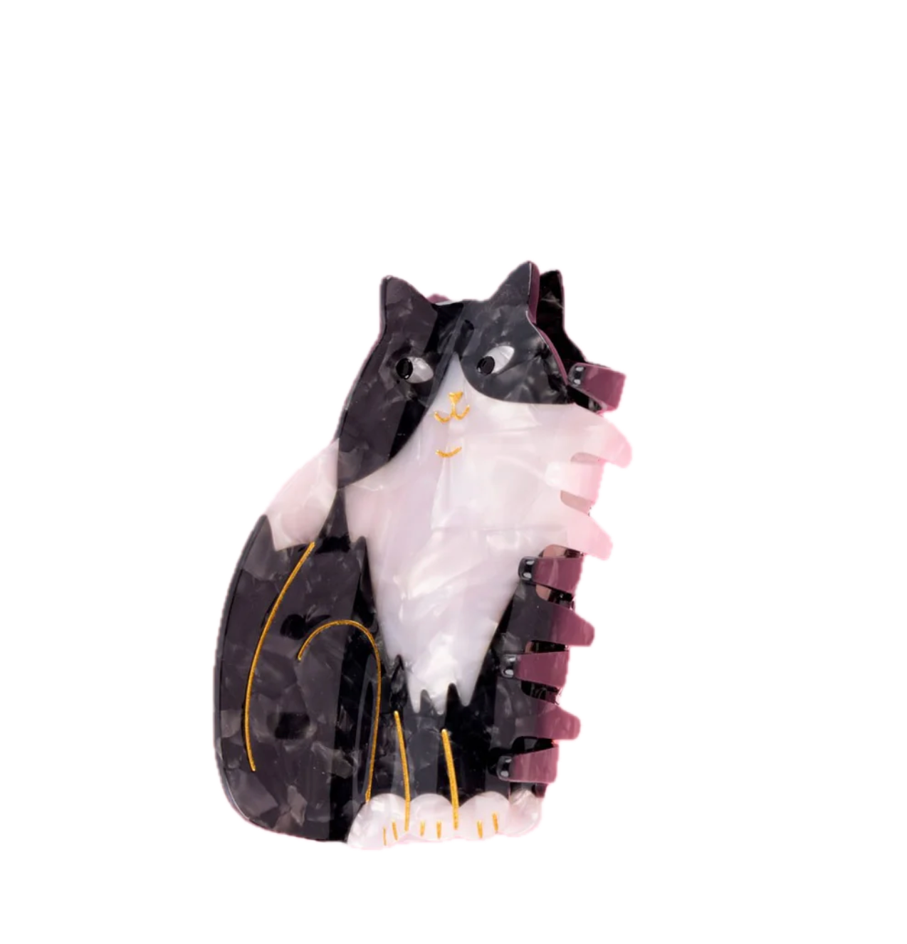 COUCOU SUZETTE - Pince - Chat Noir et Blanc