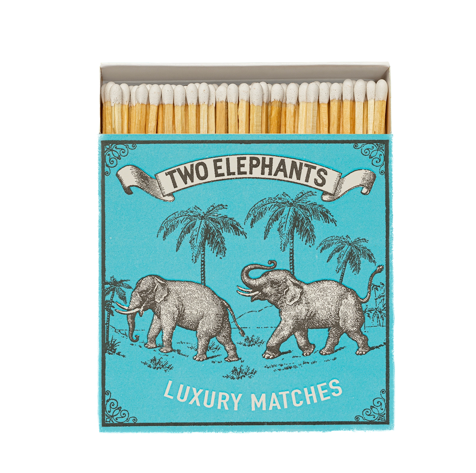 Boîte d'allumettes Two Elephants – ARCHIVIST | George Genève