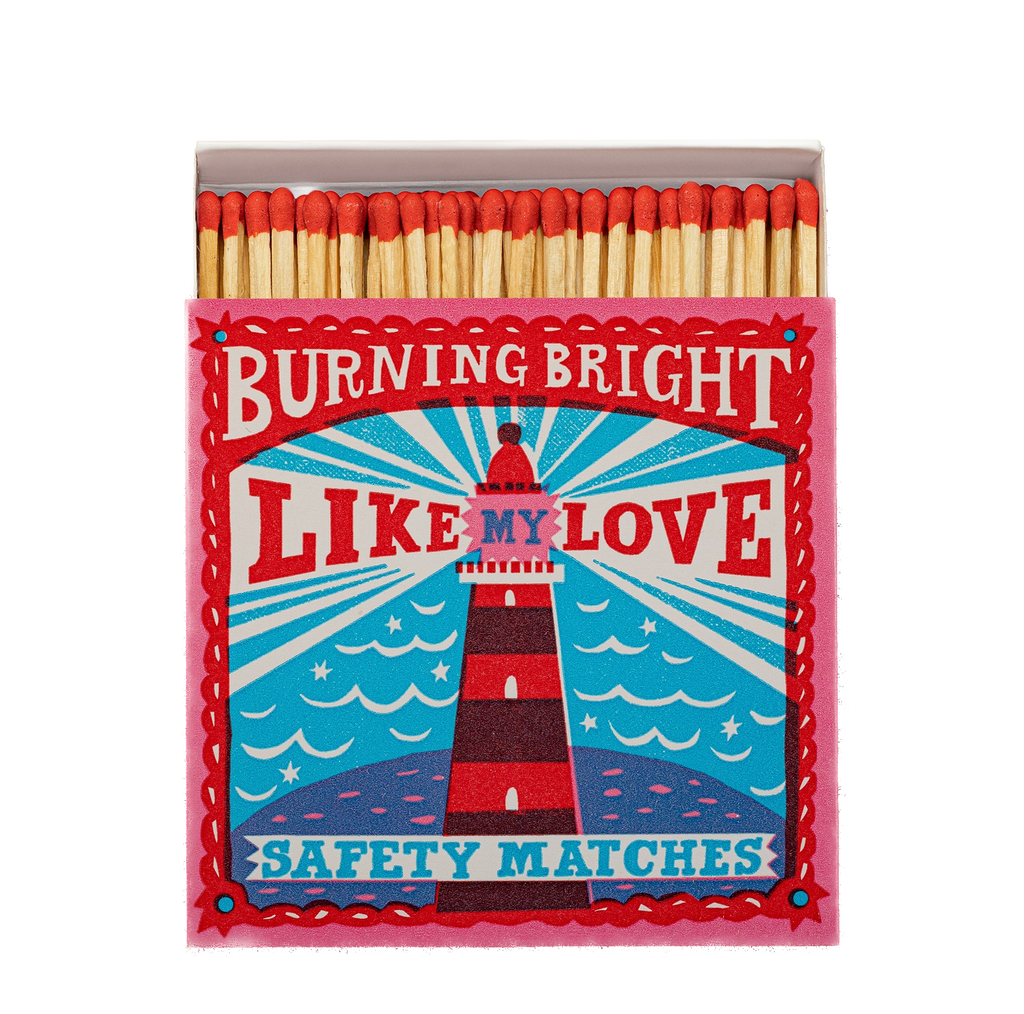 Boîte d'allumettes Burning Bright – ARCHIVIST | George Genève