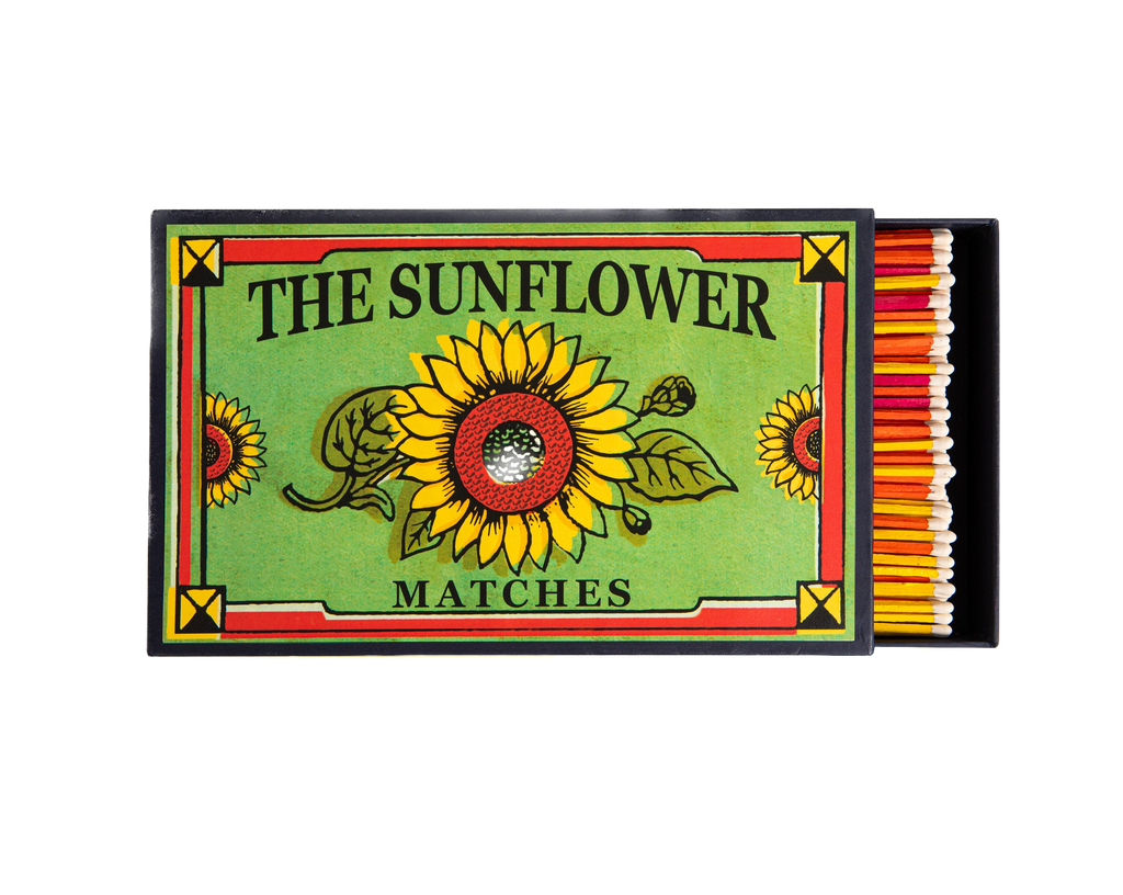 Allumettes géantes Sunflower – ARCHIVIST | George Genève
