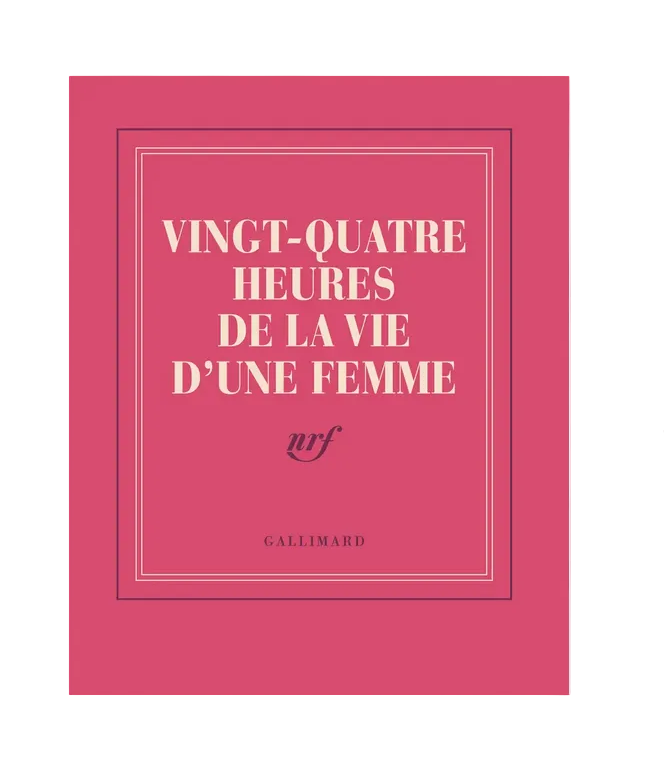 GALLIMARD - Carnet - Vingt-Quatre Heures de la Vie d'une Femme